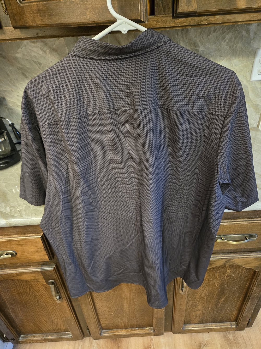 George Men's Micro-Pattern Button-Down Shirt - Picture 4 of 4